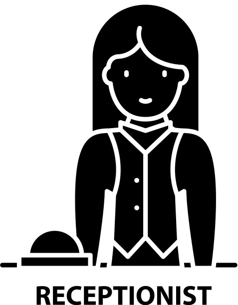 前台标志用黑色标志图片下载