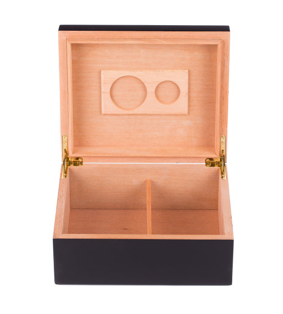 雪茄盒打开。图片下载