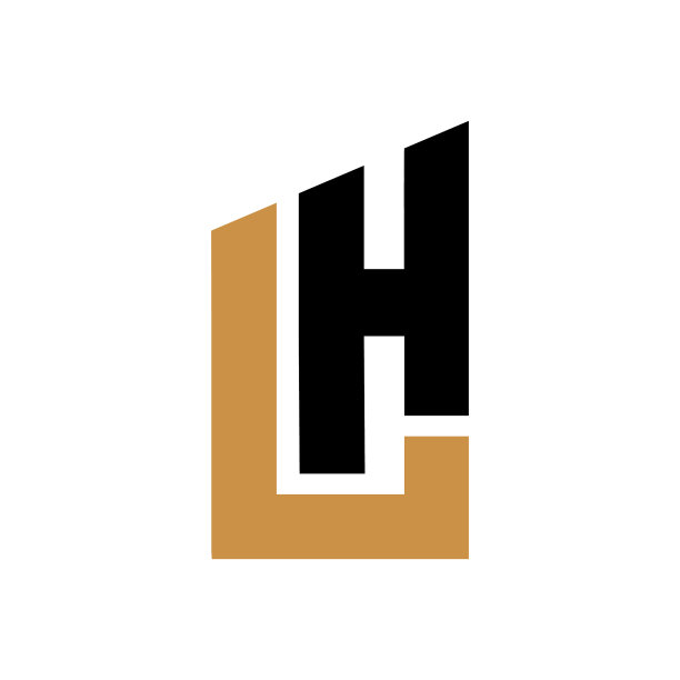 字母LH或HL logo设计图片下载