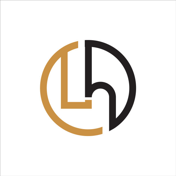 字母LH或HL logo设计图片下载