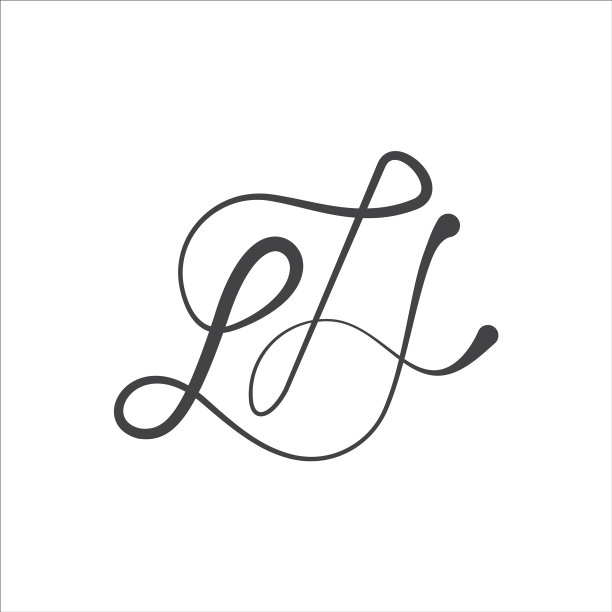 字母LH或HL logo设计图片下载