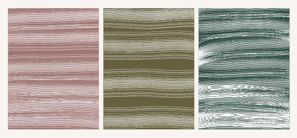 一套抽象的极简主义黑色画图片下载