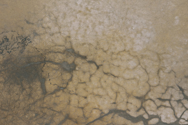 鸟瞰图美丽的自然形状和纹理图片下载