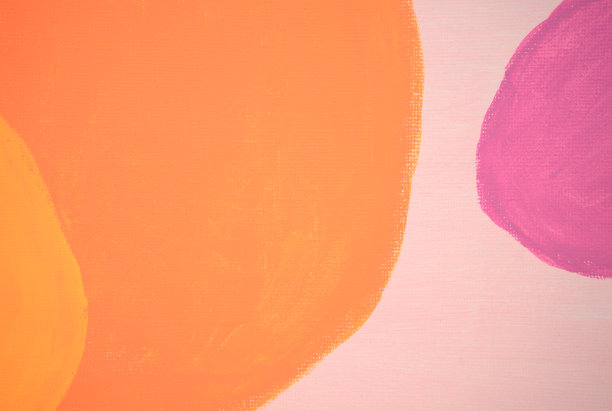 手工，抽象的波西米亚墙艺术风格背景。斯堪的纳维亚，北欧现代，极简主义艺术作品。中性、粉红、淡紫色、暖黄色和赭色纹理。丙烯酸在画布上。图片下载