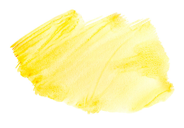 黄色水彩画笔触背景手绘插图纹理设计图片下载