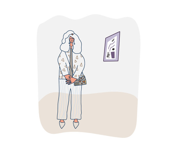 女孩角色分离。向量可爱的假女人。图片下载