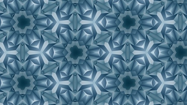 蓝白几何背景。抽象浮雕元素，现代设计图片下载