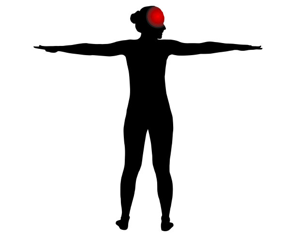 后视镜女人与符号头痛图片下载