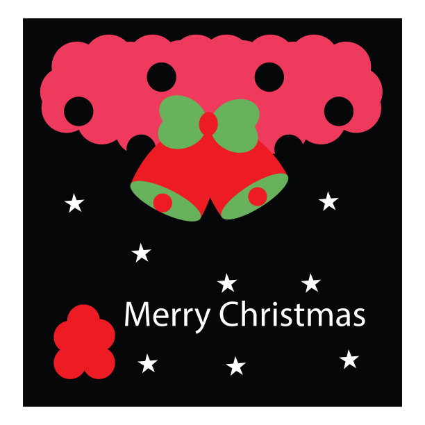 圣诞装饰背景的色彩象征图片下载