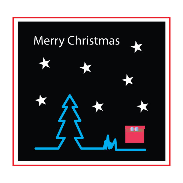 圣诞装饰背景的色彩象征图片下载