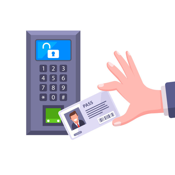 钥匙卡被带到传感器上打开图片下载