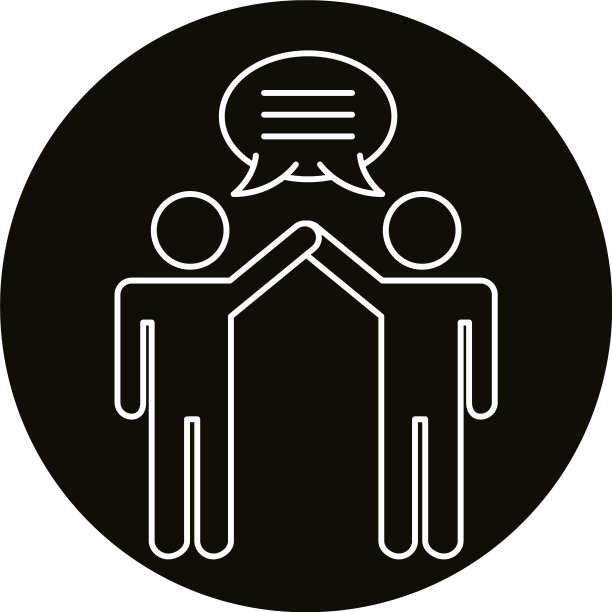 阿凡达夫妇与语音气泡线共同工作图片下载