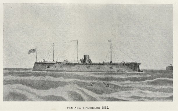 Ironsides 1852, 19世纪美国海军历史图片下载
