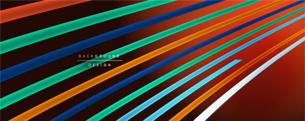 抽象色彩线条背景图片下载