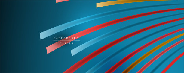 抽象色彩线条背景图片下载