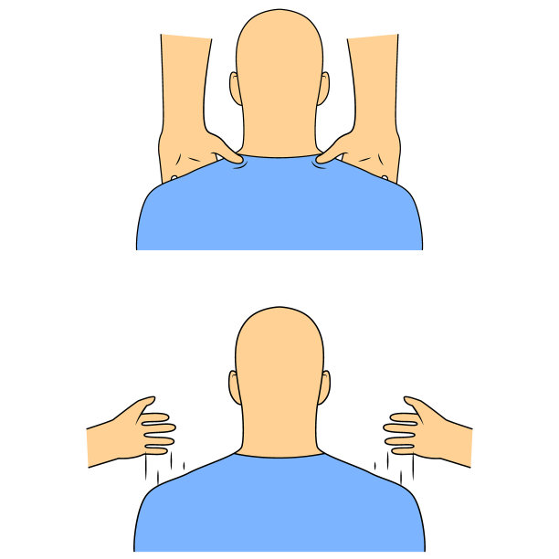 按摩。Yumeiho疗法。按摩技巧的操作说明图片下载