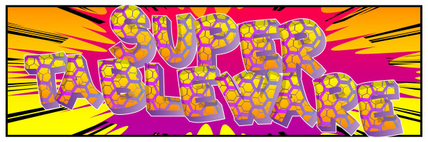 超级餐具-漫画书风格的文本。图片下载