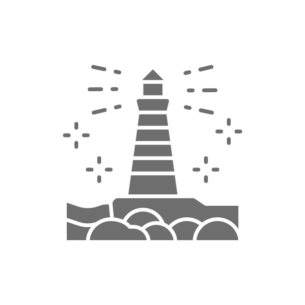 灯塔菲斯加德加拿大维多利亚灰色图片下载