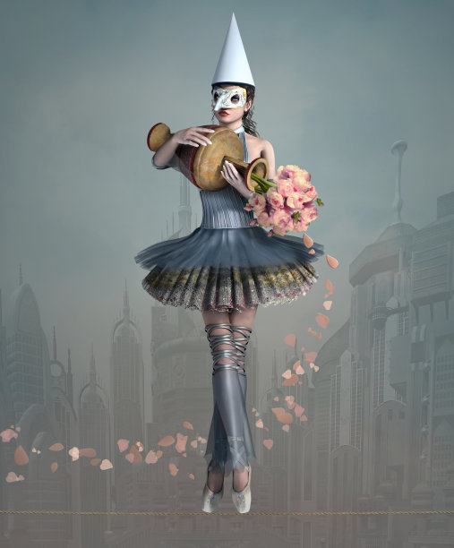 生活在边缘的概念图片下载