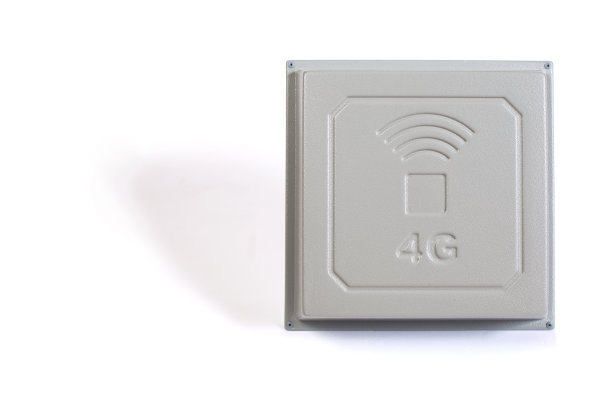 MIMO 4G天线隔离在白色上。4G信号信号图片下载