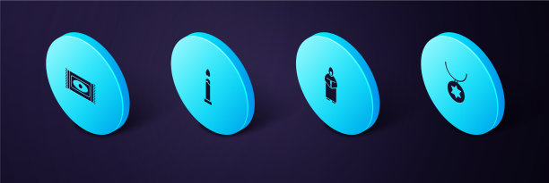 设置等距星大卫项链链图片下载