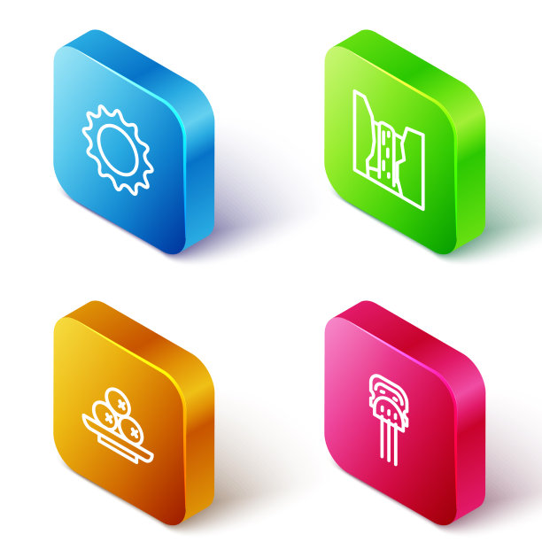 设置等距线太阳藻类瀑布橄榄上图片下载