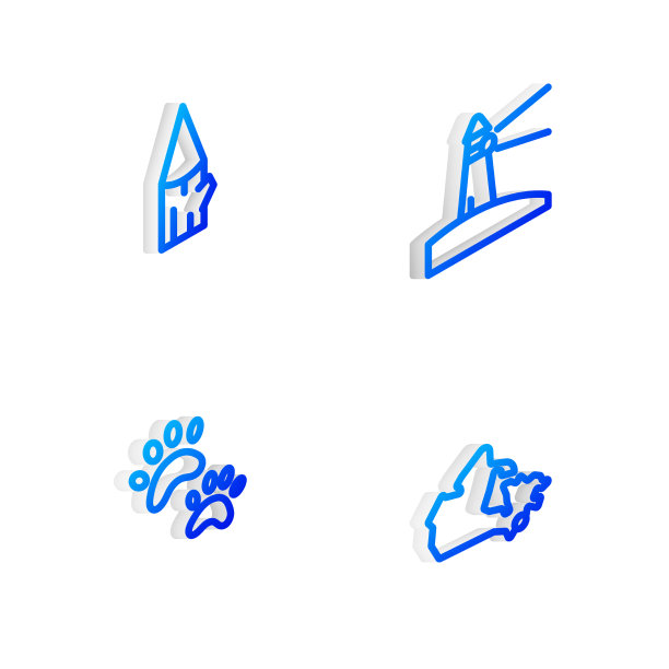 设置等距线灯塔木爪图片下载