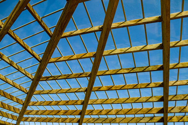 透明屋面，施工技术。图片下载