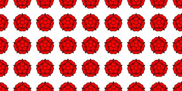 Tudoe玫瑰的英国矢量插图。图片下载