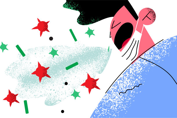 冠状病毒、发烧、流感概念图片下载