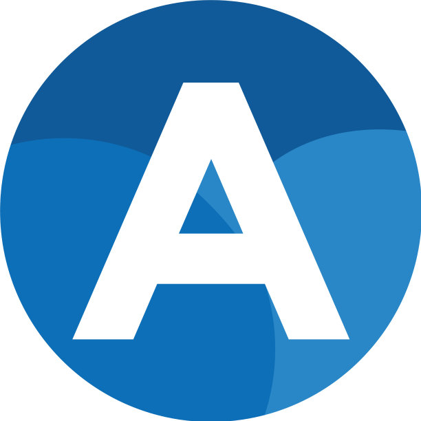 一种字母圈标志的设计理念图片下载