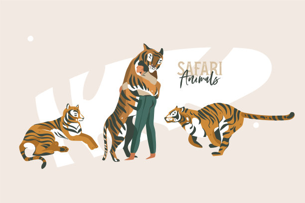 手绘股票抽象平面图形图片下载