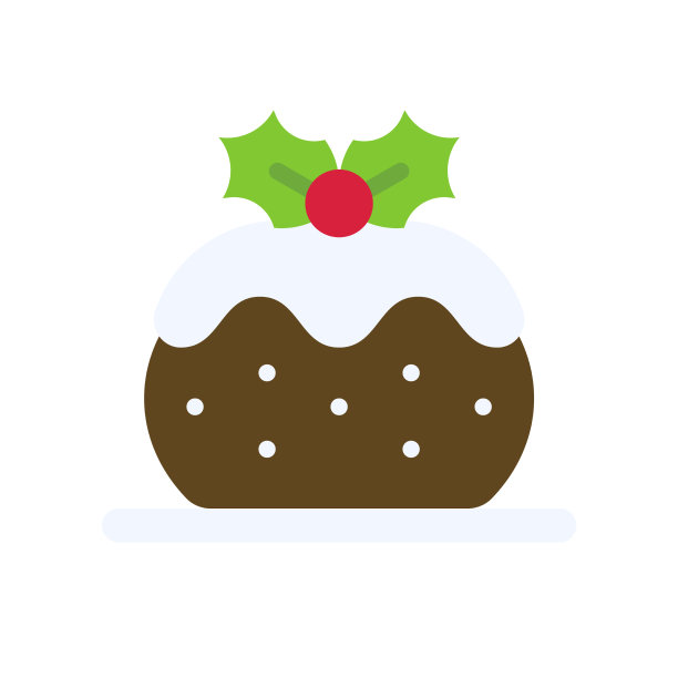 蛋糕象征圣诞食物和饮料图片下载