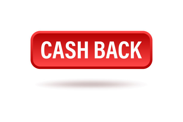 为图形设计，徽标，网站，社交媒体，移动应用程序，UI插图现金回红色3d逼真的正方形按钮矢量图片下载