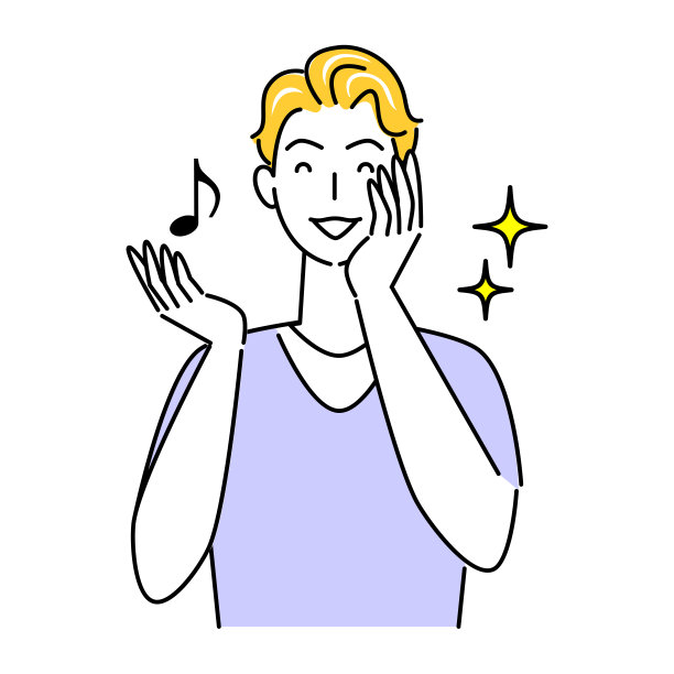 微笑的男人通过护肤重获健康皮肤矢量图图片下载