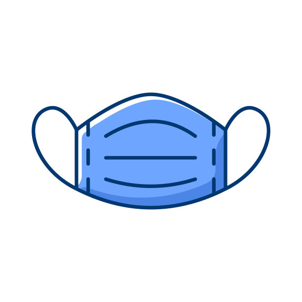 医用口罩RGB颜色图标图片下载