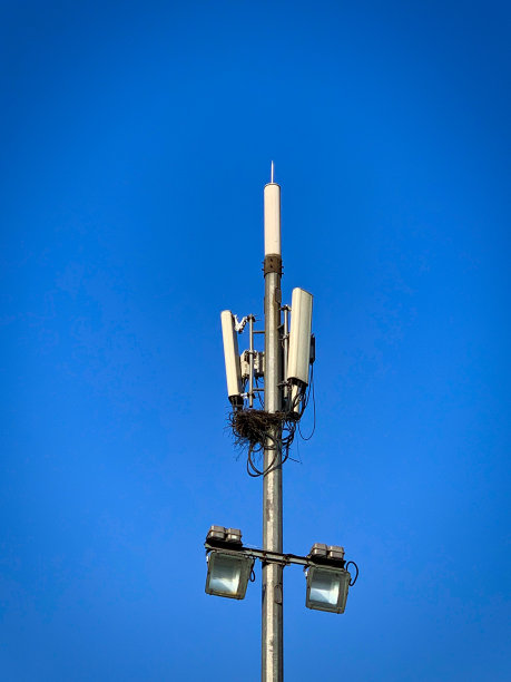 5G电信基站塔图片下载