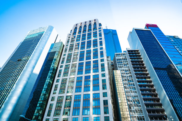 香港摩天楼商业办事处图片下载