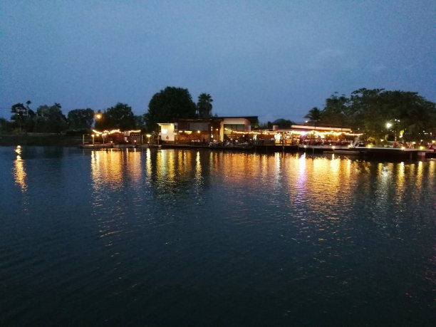 夜景,餐厅。图片下载