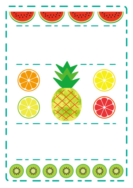 夏天的水果图片下载