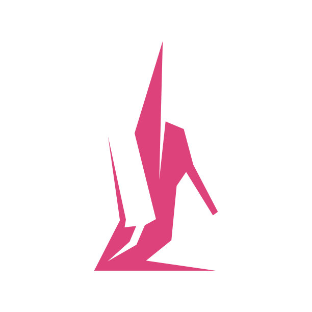 高跟鞋上的白色背景图片下载