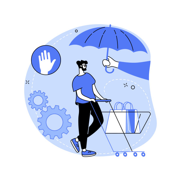 消费者运动抽象概念矢量插图。图片下载