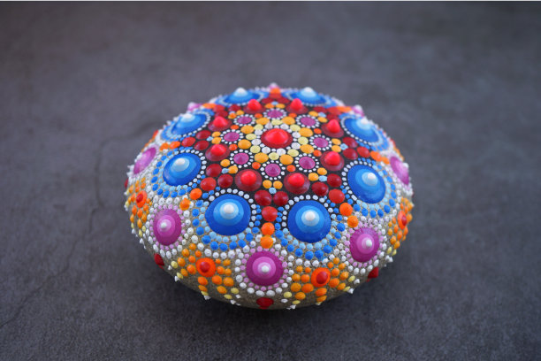 美丽的手绘曼荼罗图片下载