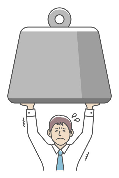 年轻的商人身居要职。矢量插图。图片下载