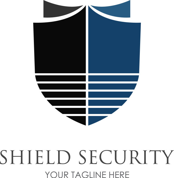 盾牌安全标志设计模板图片下载