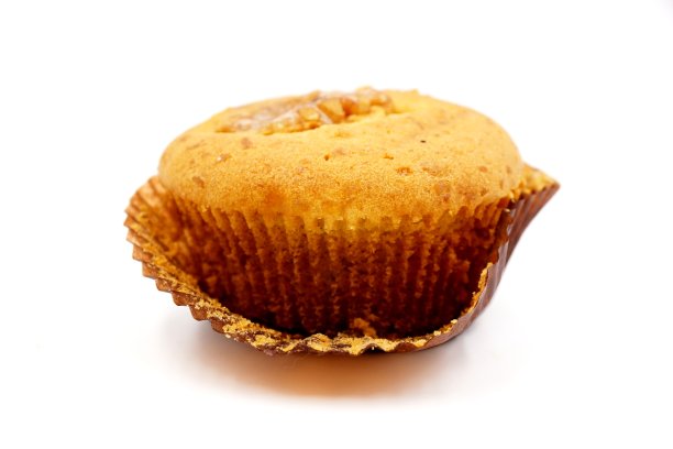 新鲜美味的核桃纸杯蛋糕图片下载