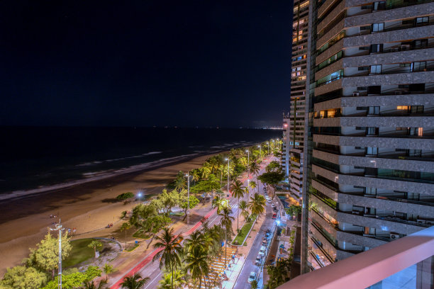 Boa Viagem大街和海滩图片下载