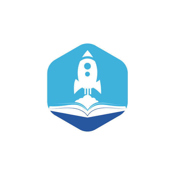 火箭书logo设计图片下载
