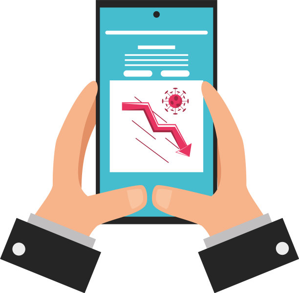 手持移动图表和财务报告图片下载