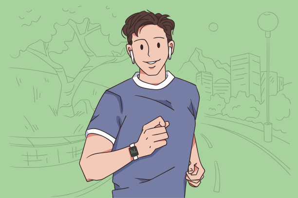 健康积极的生活方式和运动理念图片下载